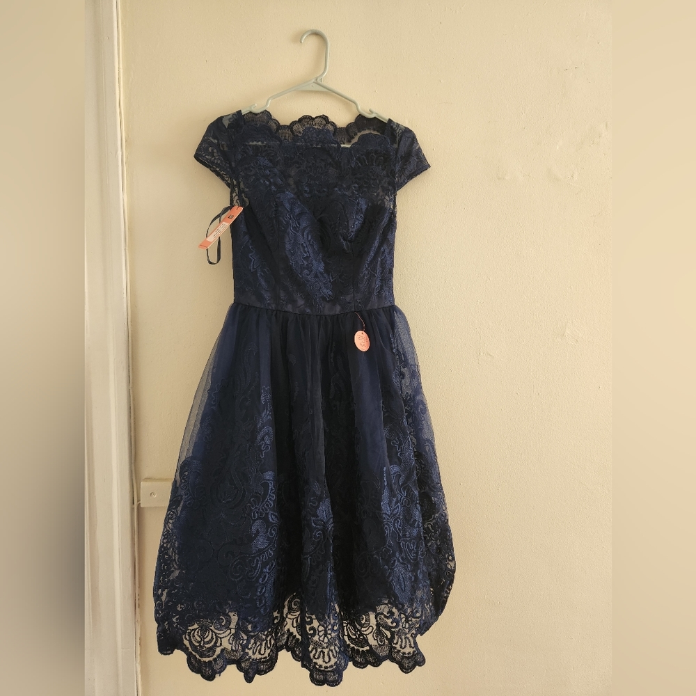 Formal Dark Blue Dress